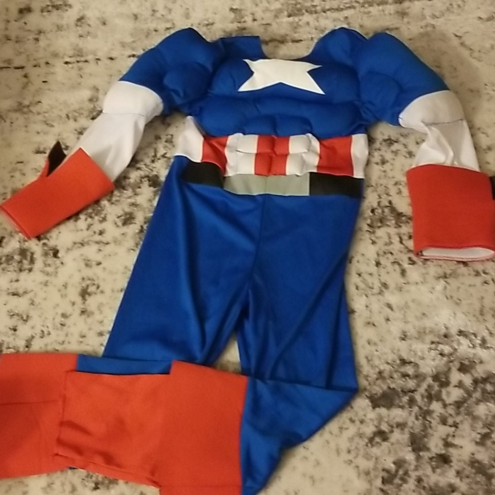 7-8 America marvel costume